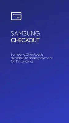 Samsung Checkout android App screenshot 2